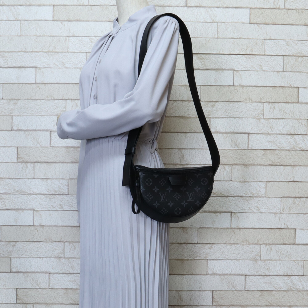 Louis Vuitton Eclipse Black Bag Moon Shoulder